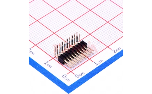 1.27mm雙排90度2×10P