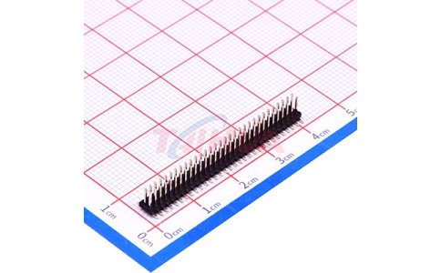 1.27mm雙排立貼2×31P