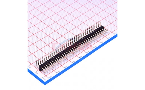 2.54mm雙排90度2×33P