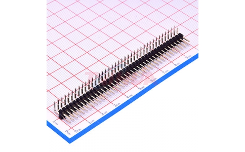 2.54mm雙排90度2×38P